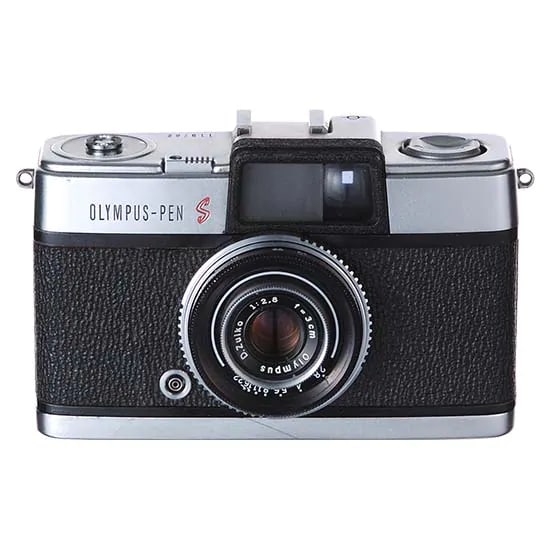 レトロカメラOLYMPUS PEN-S オリンパスペンS：PENシリーズ：カメラ製品