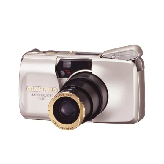 T2122】 OLYMPUS µ ZOOM 105 DELUXE オリンパス μ（ミュー）シリーズ