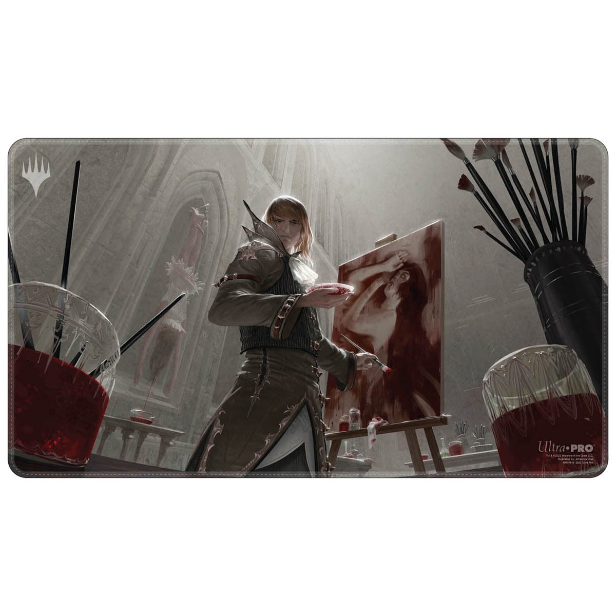 サイン付】血の芸術家/Blood Artist プレイマット Blood Artist