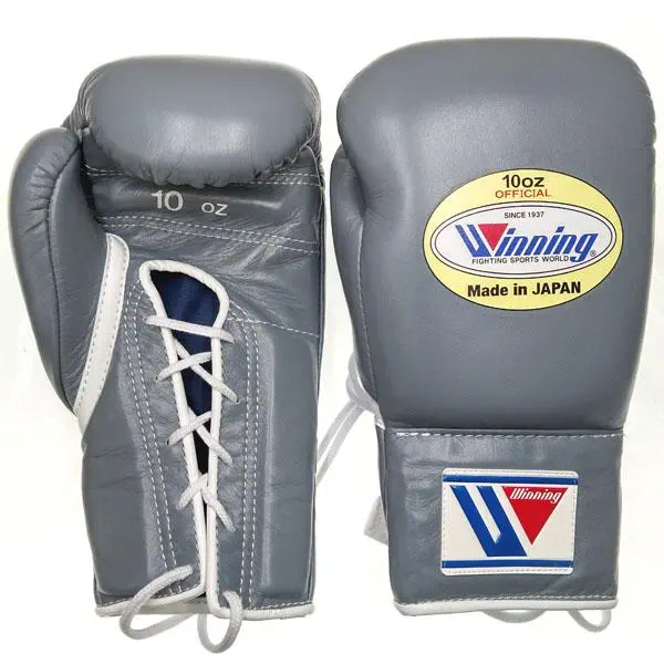 ウイニング(WINNING) ボクシンググローブ プロ試合用 8オンス ひも式