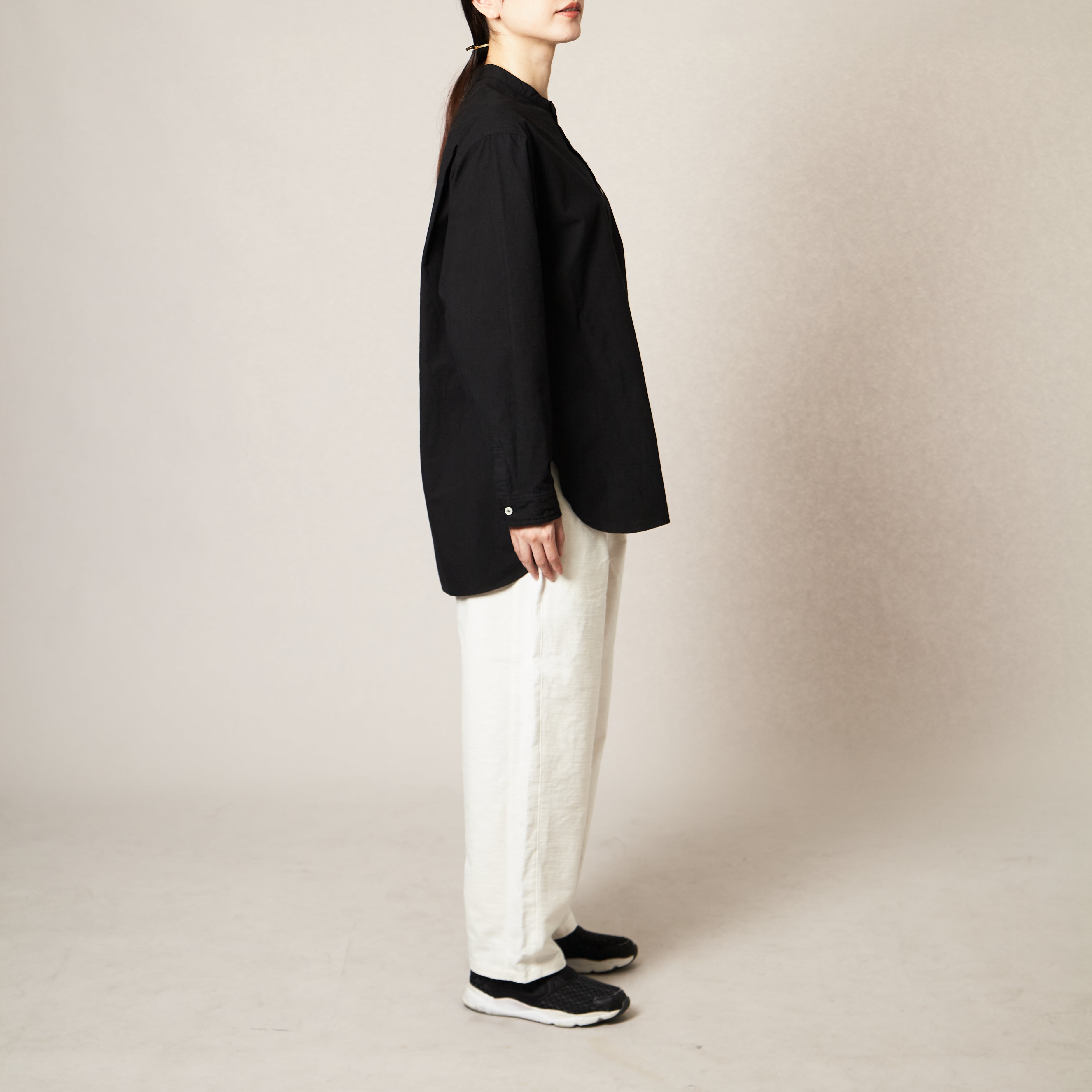 OSOCU＞知多木綿 無漂白無染色 バルーンパンツ 「ヨハク」
