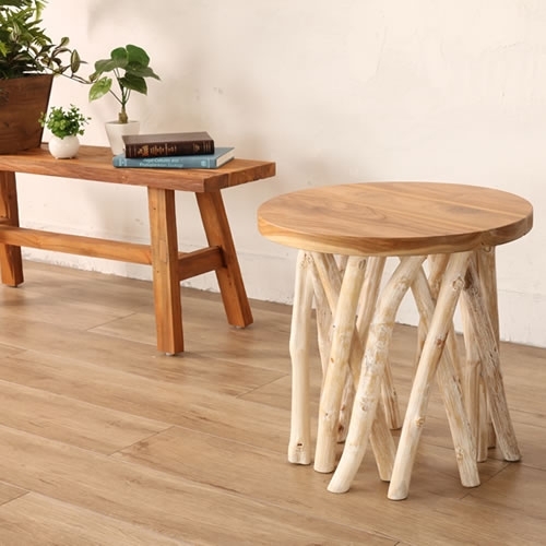 送料無料】[acbi]流木サイドテーブル【メーカー直送品】 , 大人の