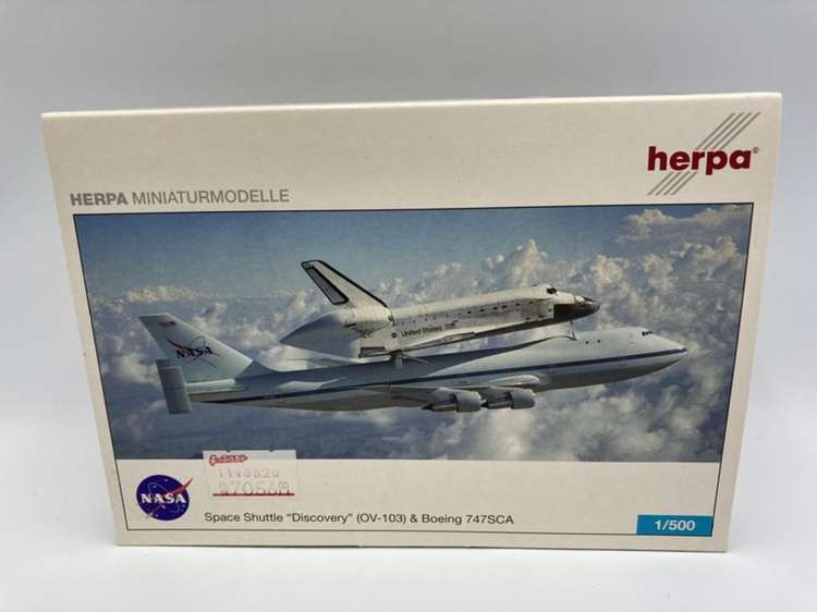 1500 ヘルパ herpa NASA スペースシャトル SPACE SHUTTLE