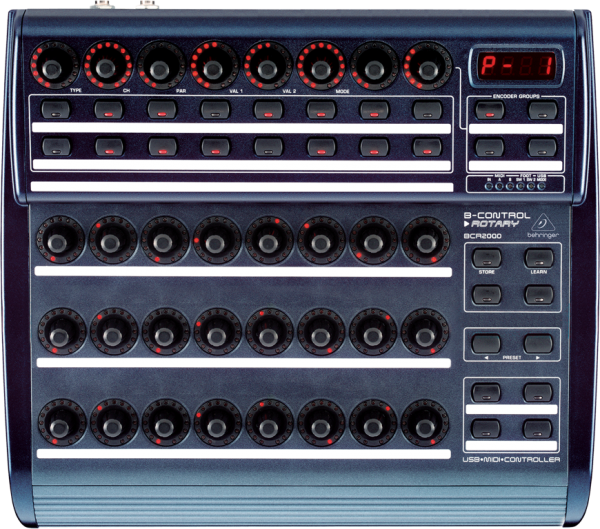 BEHRINGER(ベリンガー)/MIDIコントローラ/BCR2000 B-CONTROL ROTARY