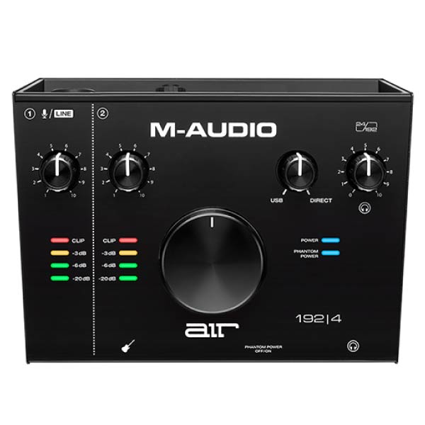 M-AUDIOのオーディオインターフェイス、AIR 192 | 4のご紹介です。