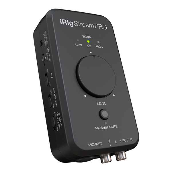ストリーミング、生配信に最適！IK MultimediaのiRig Stream Proをご