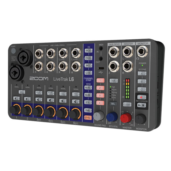 ZOOM LiveTrak L-16 オーディオインターフェイス ZOOM/ミキサー