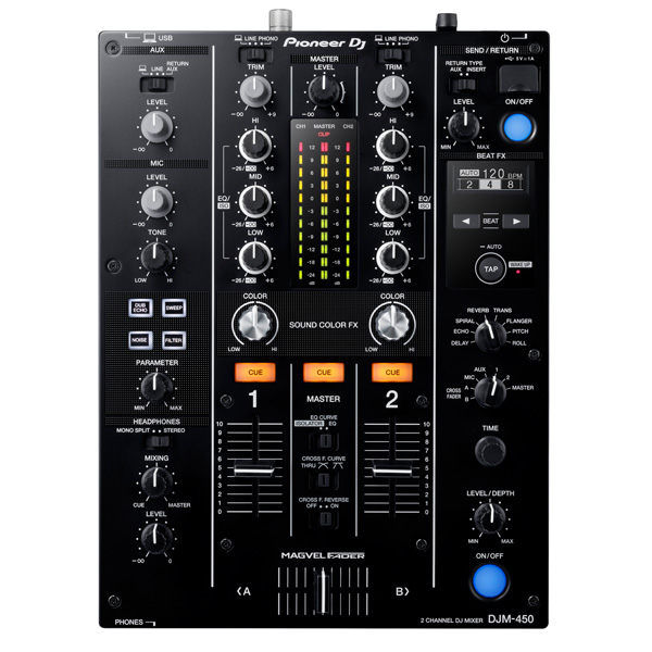Numark DM1675 高性能4ch サンプラー搭載 DJミキサー DJミキサー