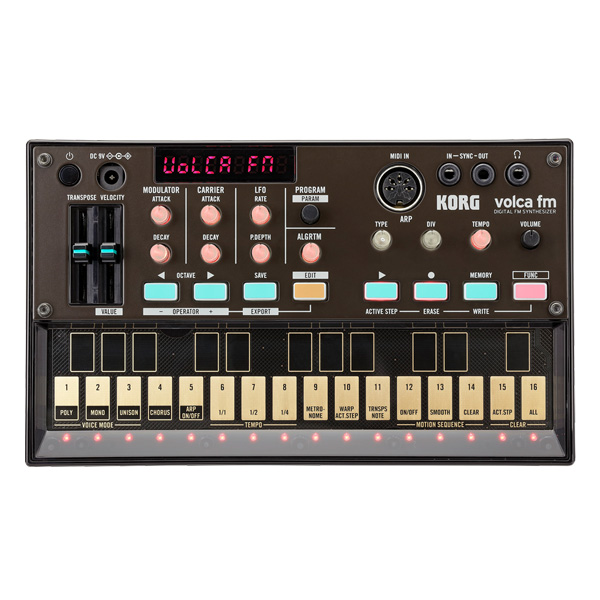 KORGのデジタルFMシンセサイザー「volca fm」のご紹介です！