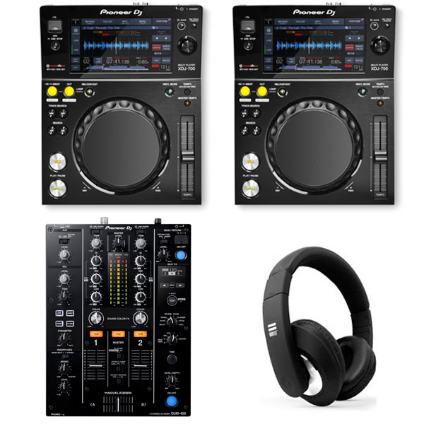 美品】Pioneer XDJ700×2＋DJM450 【箱/取説】おまけ付 Pioneer DJ XDJ