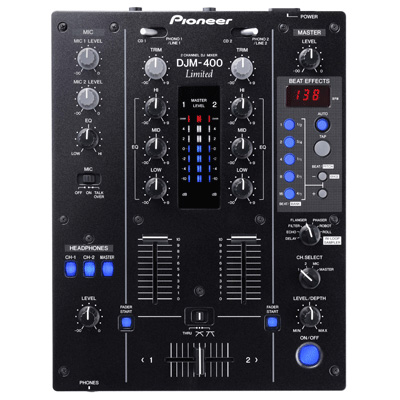 中古 Pioneer DJM-400 2ch DJ ミキサー フルデジタル M2275422