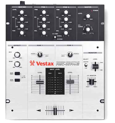難ありVestaxベスタクスDJミキサーPMC-05Pro SL VCA DJ Vestax PMC-05