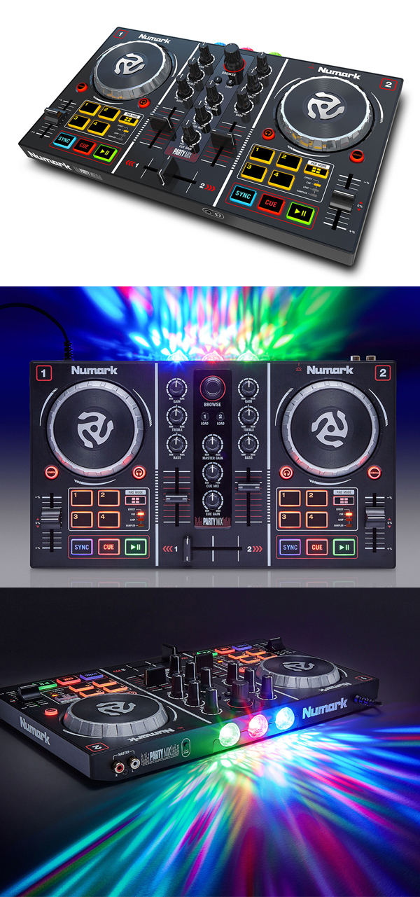 最終値下げ‼️ヌマーク PARTY MIX PCDJコントローラー 製品情報：Party