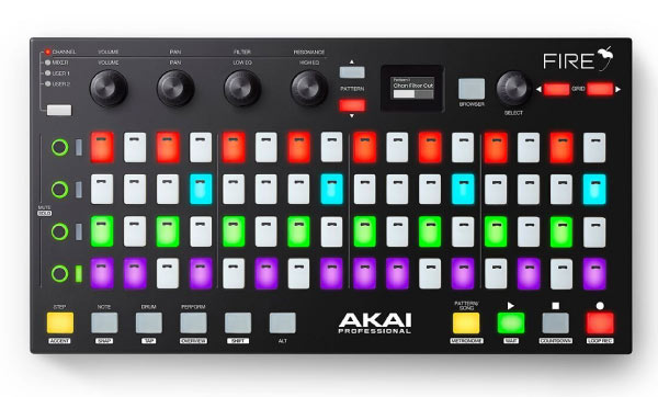 AKAI professionalのMIDIコントローラー、Fireのご紹介です。
