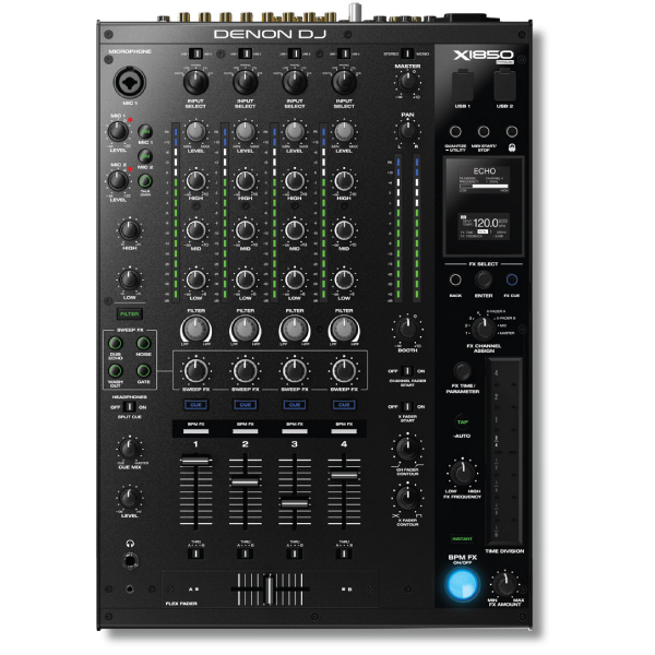 DENON DJのDJミキサー、X1850 PRIMEのご紹介です。