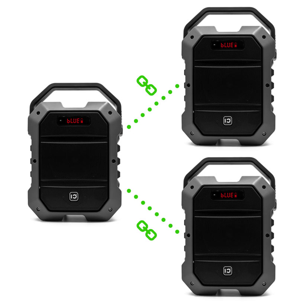 SHIDU K10 Bluetooth ワイヤレススピーカー ブラック SHIDU K10