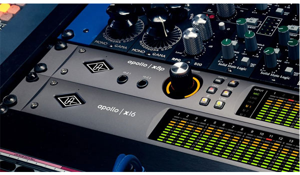 Universal Audioの高品質オーディオインターフェイスApollo X4