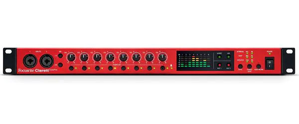 Focusriteの高品質マイクプリアンプClarett Octopreをご紹介いたします！
