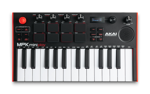 AKAI Professionalの新たなMIDI鍵盤MPK mini Play MK3をご紹介いたします！