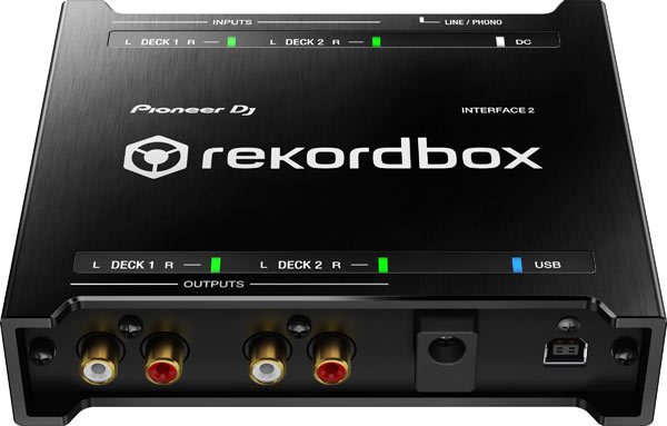 Pioneer DJのrekordbox dj対応DVSインターフェイス、INTERFACE 2のご