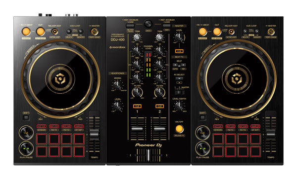 台数限定！】DDJ-400にゴールド、DDJ-SB3にシルバーカラーモデルが発売