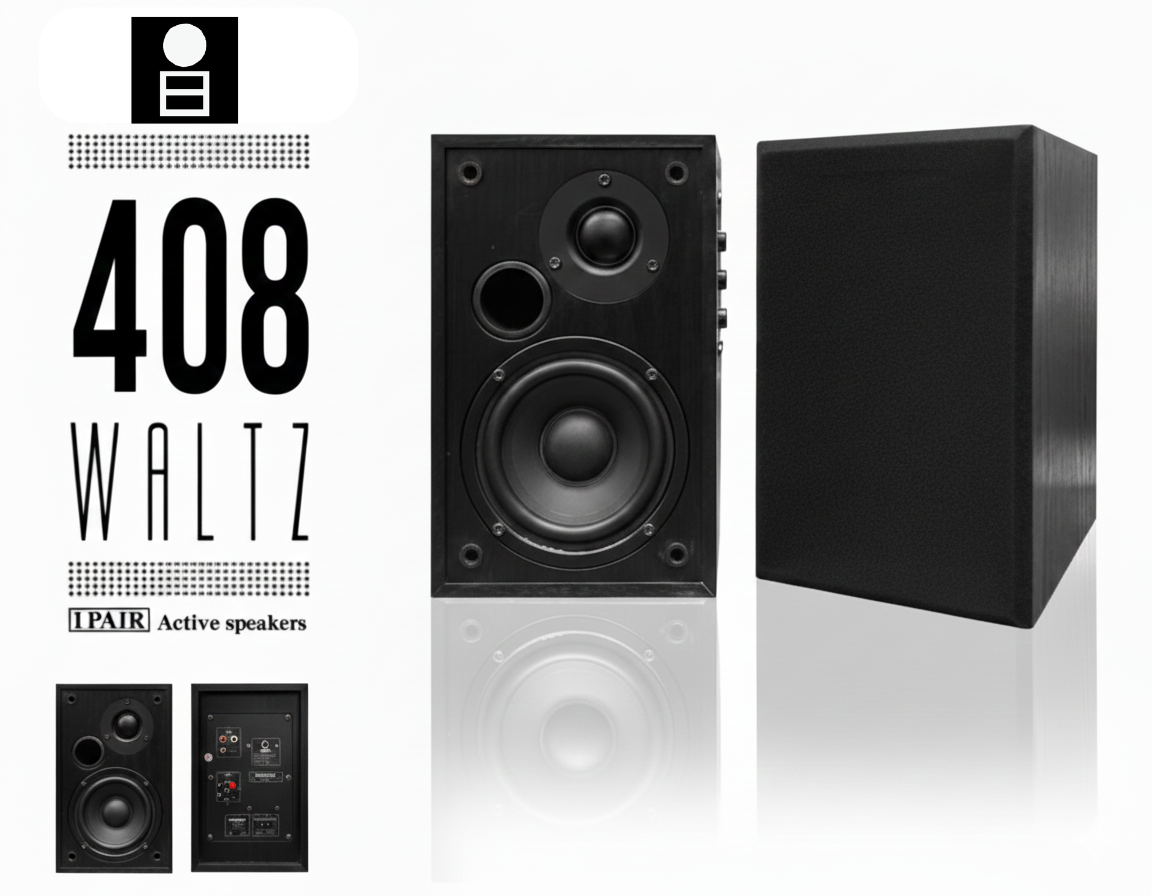 コストパフォーマンス抜群のアンプ内蔵スピーカー！】HAKU/モニター