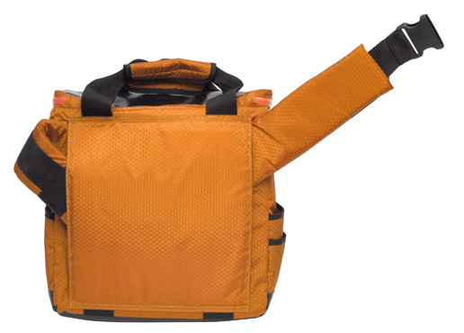 DIG4/DJバッグ/2 WAY VINYL TOTE オレンジ -DJ機材アナログレコード