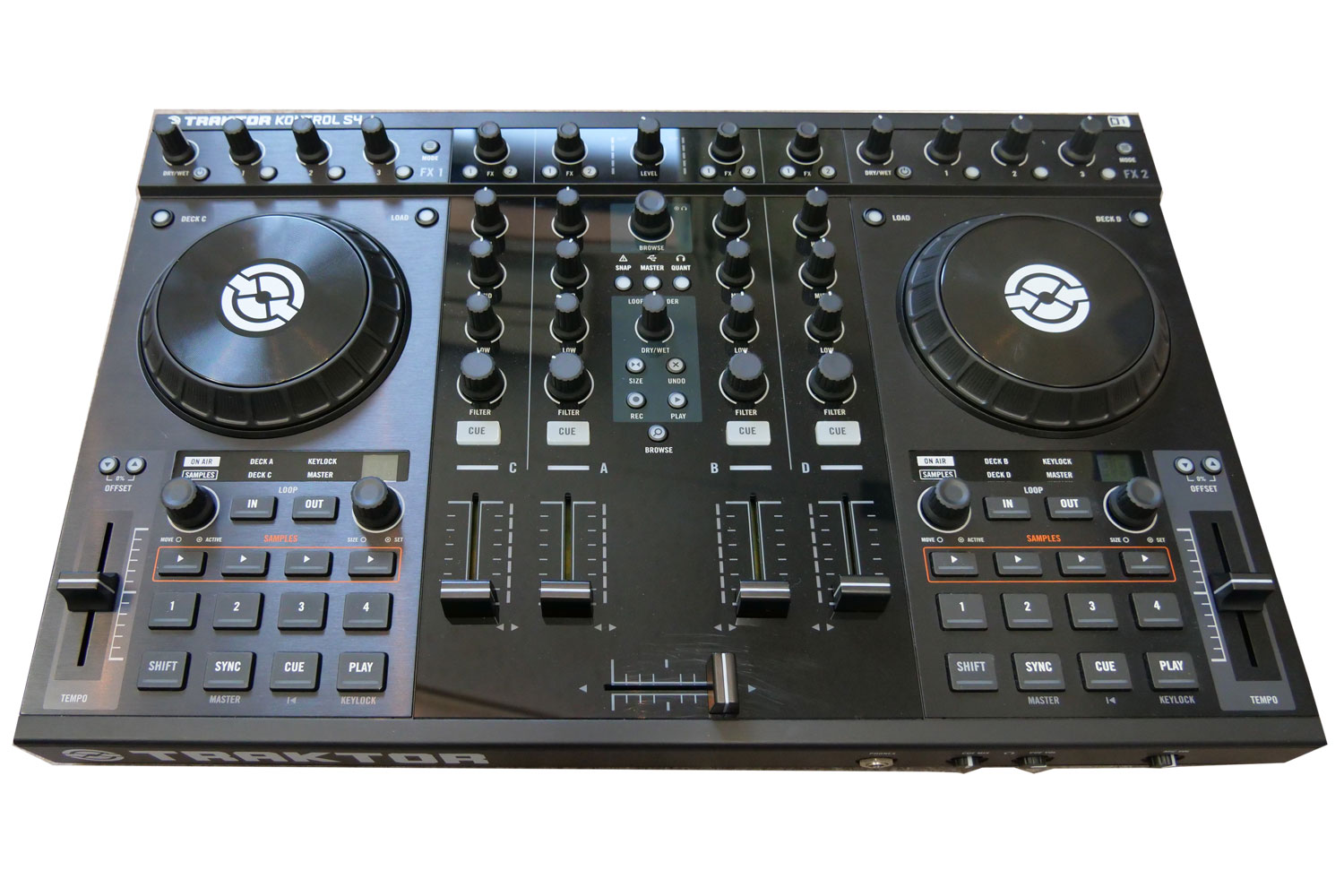 DJ機材 Native Traktor Kontrol S4 DJ 1180 Native Traktor Kontrol S4