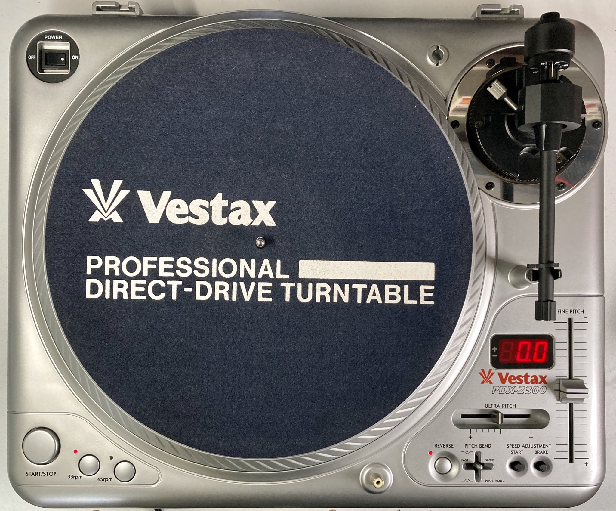 レコードプレイヤー】Vestax PDX-2000 mk2【ターンテーブル】