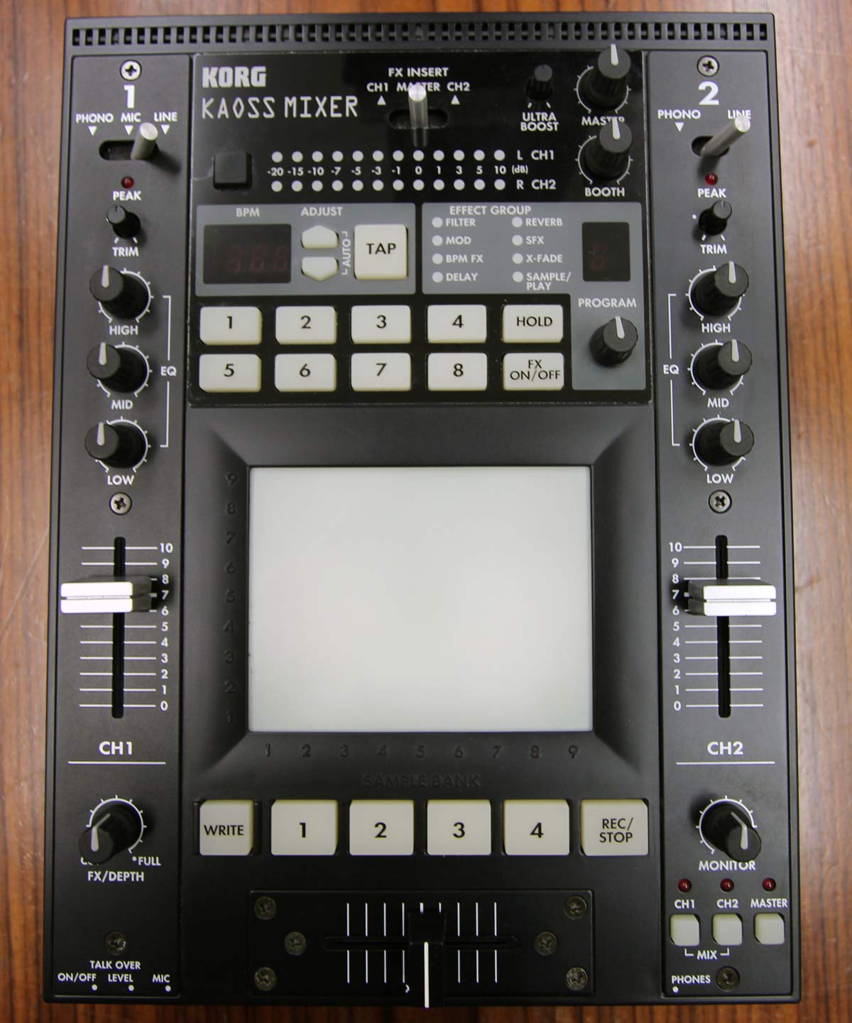 KORG KAOSS MIXER KM-2 コルグ DJミキサー KORG KM-2 DJ Kaoss Mixer