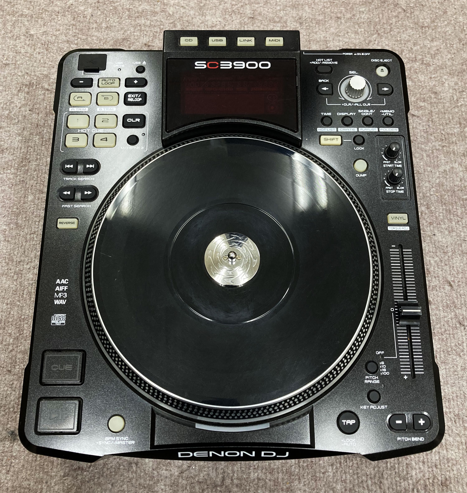 ジャンク扱いDENON DJ SC3900 ターンテーブル 2台セット