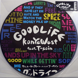 KANYE WEST(12) GOOD LIFE 【ピクチャー仕様！】 -DJ機材アナログ