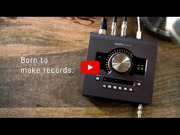 高品質オーディオインターフェイスUniversal Audioの APOLLO TWIN MKII