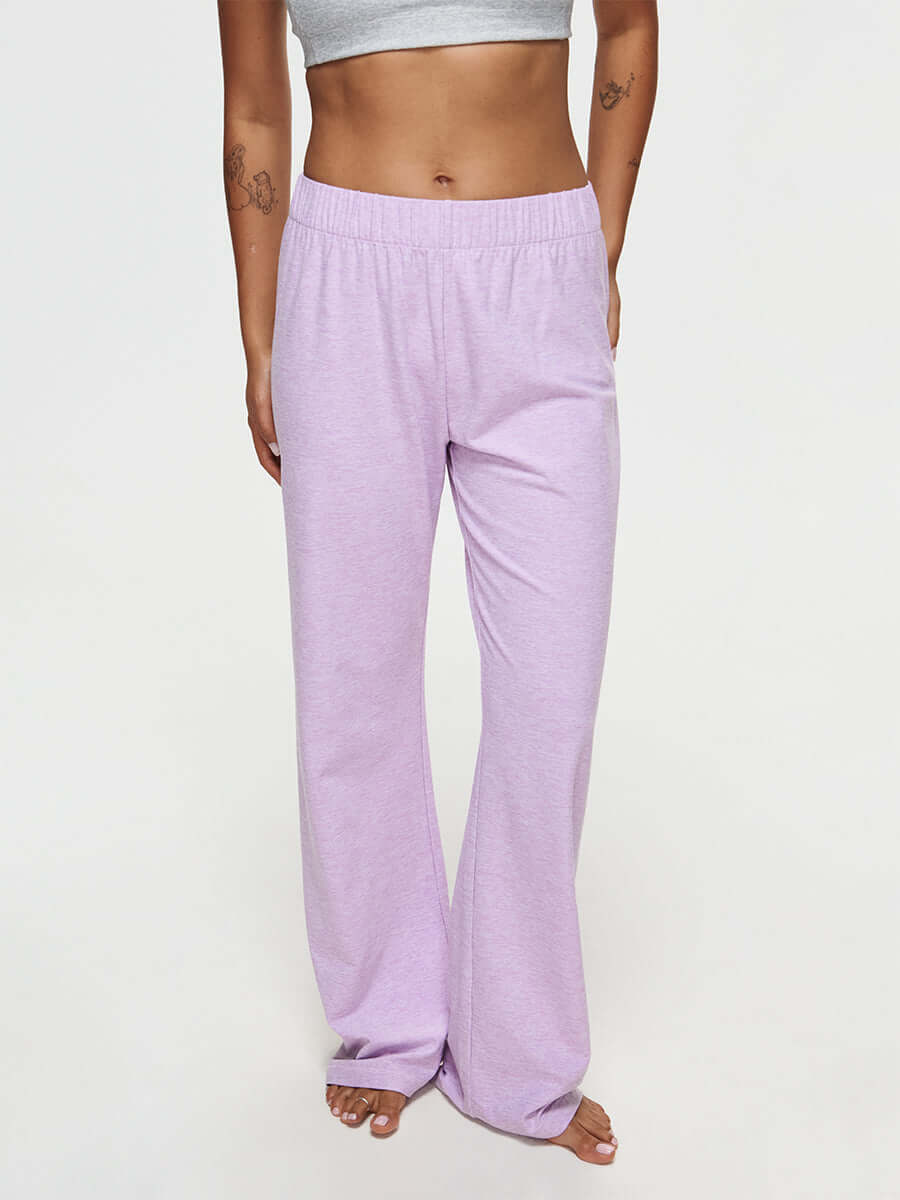 Women's CloudKnit Wide Leg Pant – Orchid | Outdoor Voices