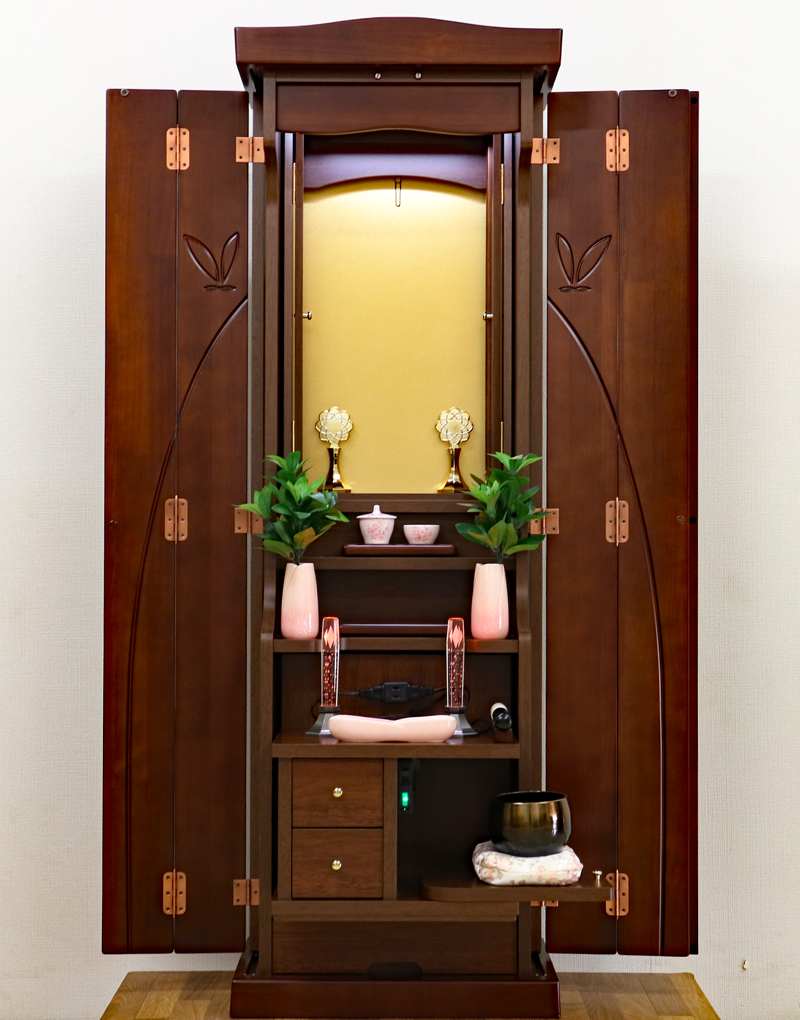 90万円前後？総無垢シタン？巨大家具調仏壇 最高級 中古品最終赤字