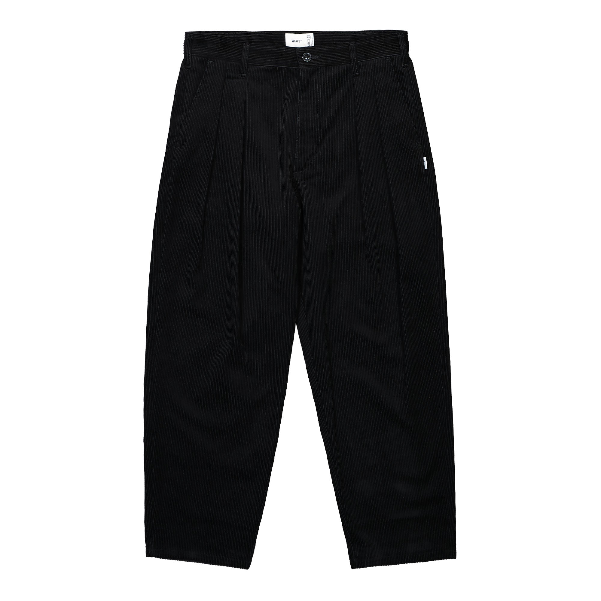WTAPS TRDT1802 / Trousers / Cotton.Corduroy 242TQDT-PTM02 / Black