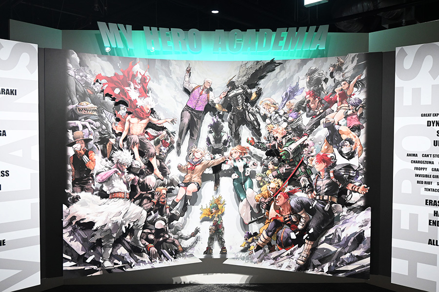モザイクアート 僕のヒーローアカデミア 原画展 ヒロアカ 大阪会場