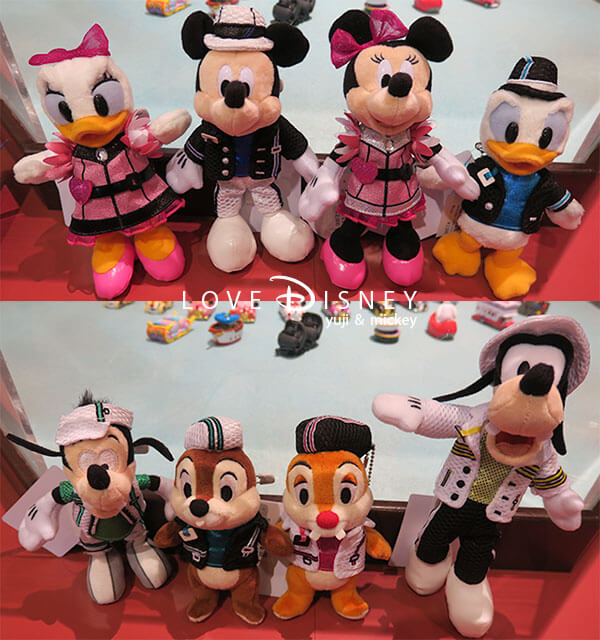 クラブマウスビードミッキーマウス ぬいぐるみバッチ クラブマウス