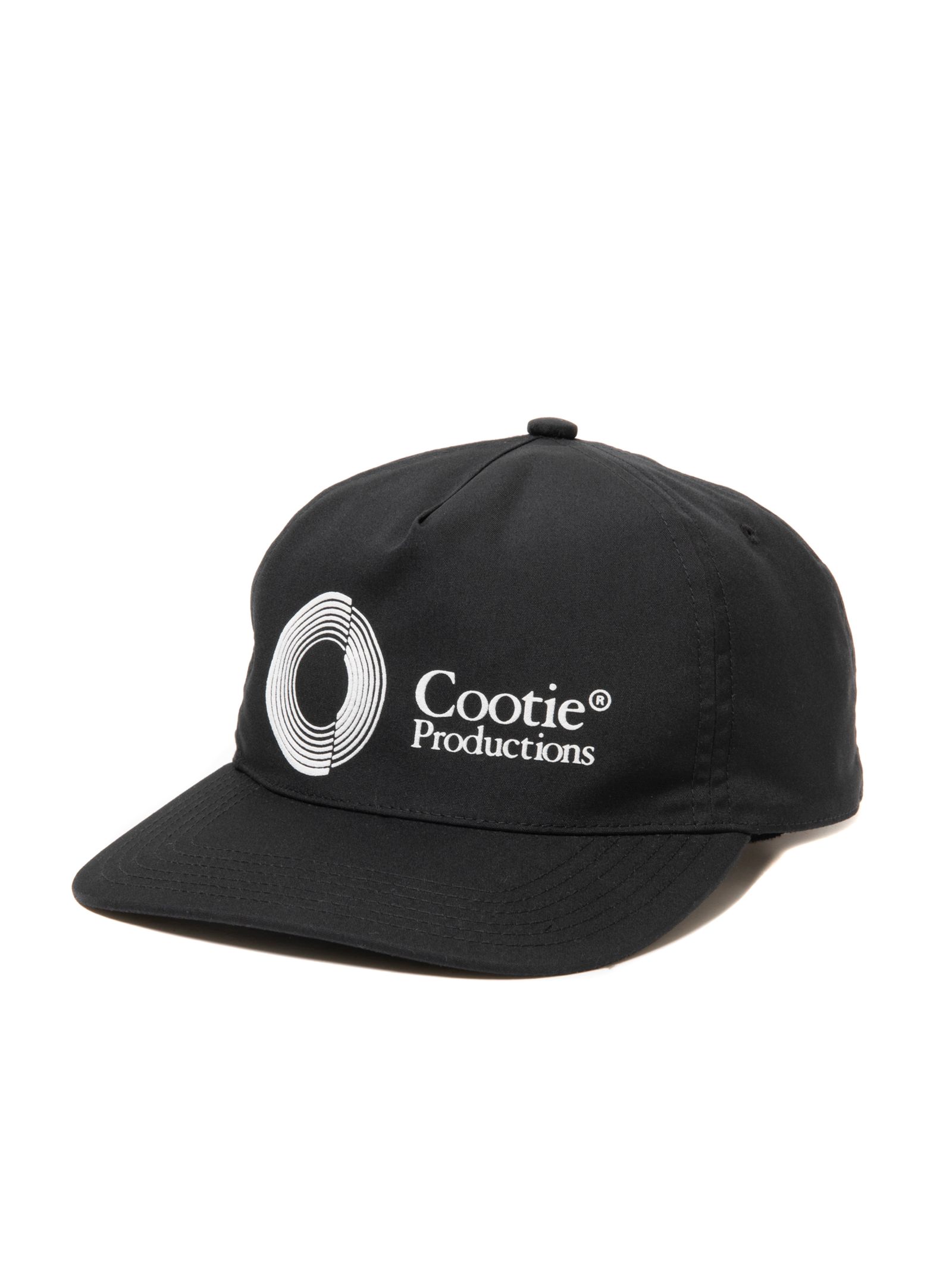 COOTIE Wool Melton 5 Panel Cap ブラック 【公式通販】