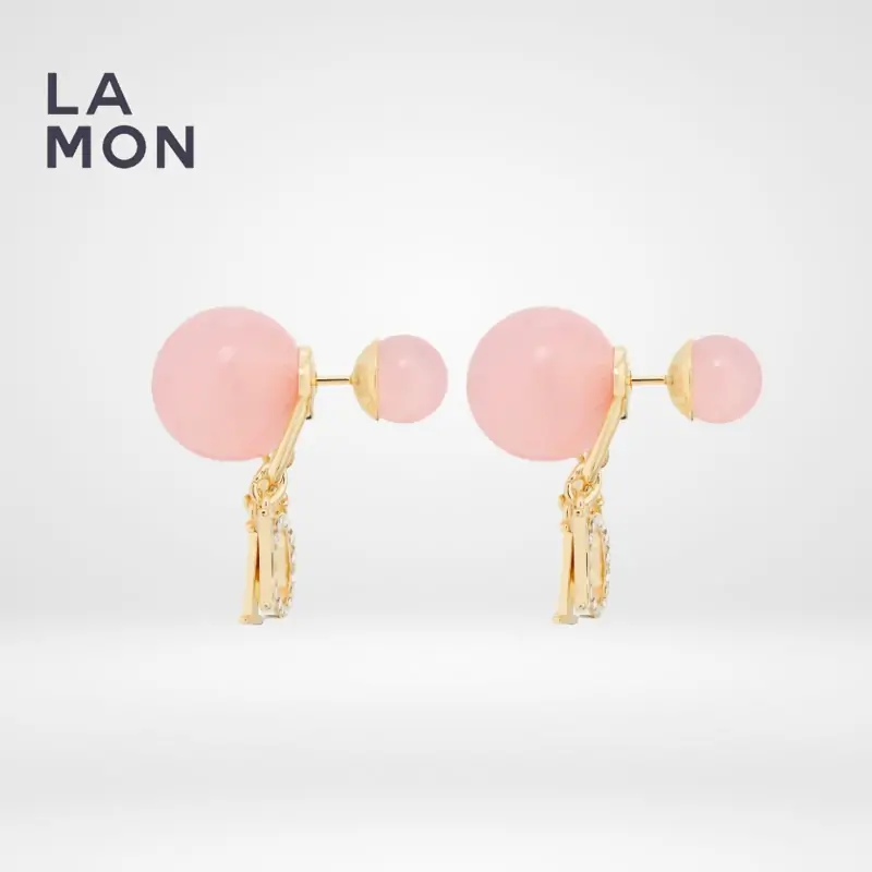 ディオール ピアス DIOR TRIBALES EARRINGS メタル レジン パール