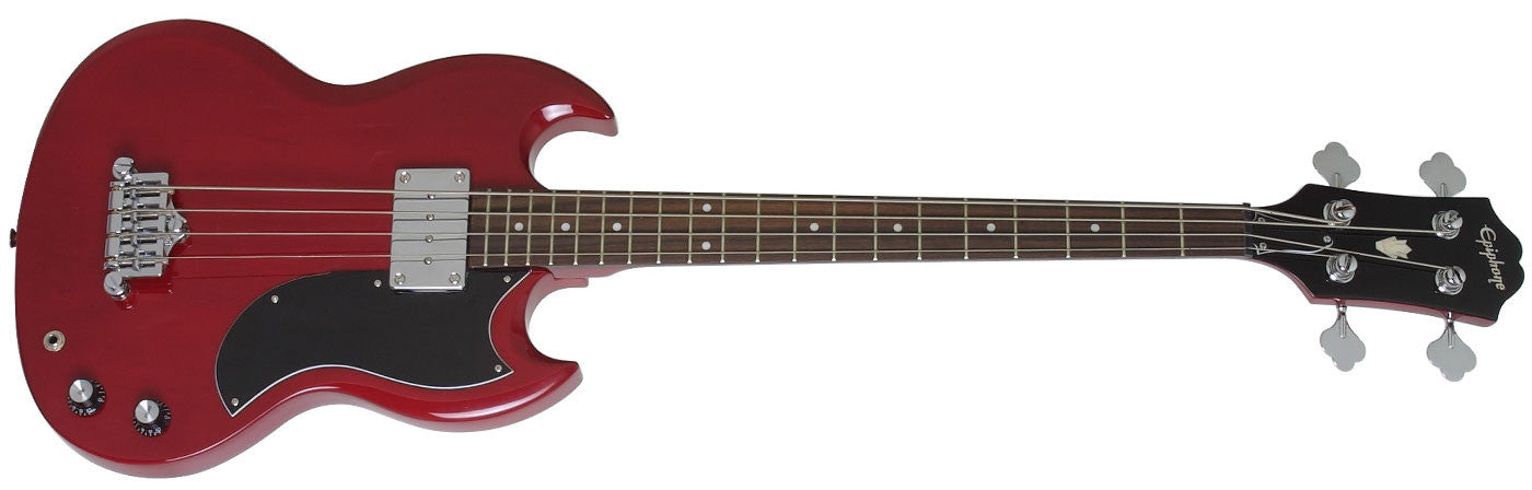 Epiphone EB0 Short Scale Bass Guitar Cherry EBB0CHCH — L.A. Music