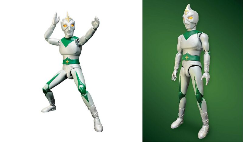 当時物:ブルマァクの怪獣シリーズ ミラーマンソフビ ミラーマン ソフビ