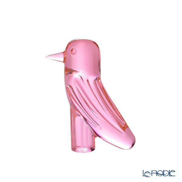 新品 バカラクリスタルガラス製の鳥の花瓶 damk 新品 バカラクリスタル