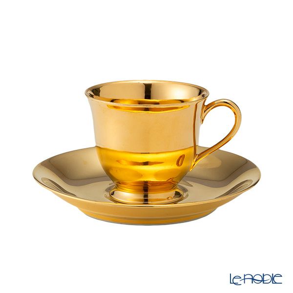 オールドノリタケ アールヌーボー様式 メイプルリーフ印 金盛上