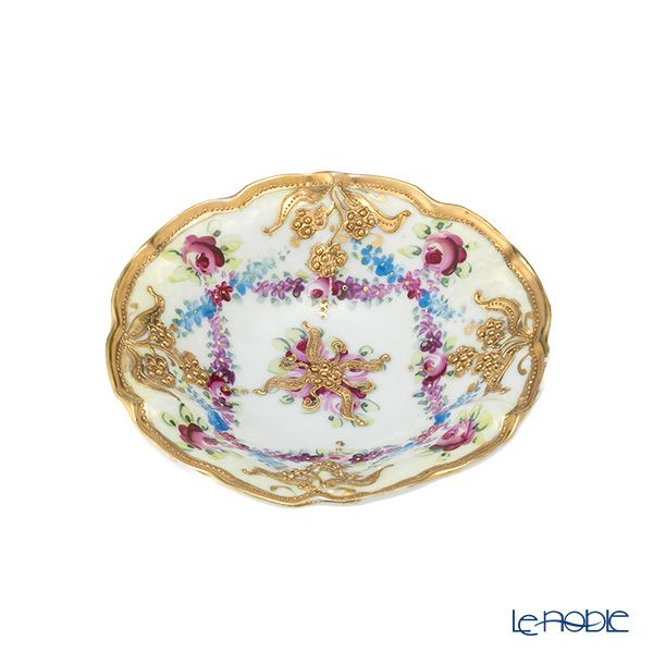 オールドノリタケ◇ドングリとリス◇ボウル 深皿 菓子皿 フィギュリン 森村