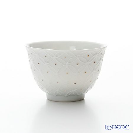 ☆清水焼名品/小紋桜七宝『お茶呑み素極』正峰造☆逸品希少 ☆清水焼