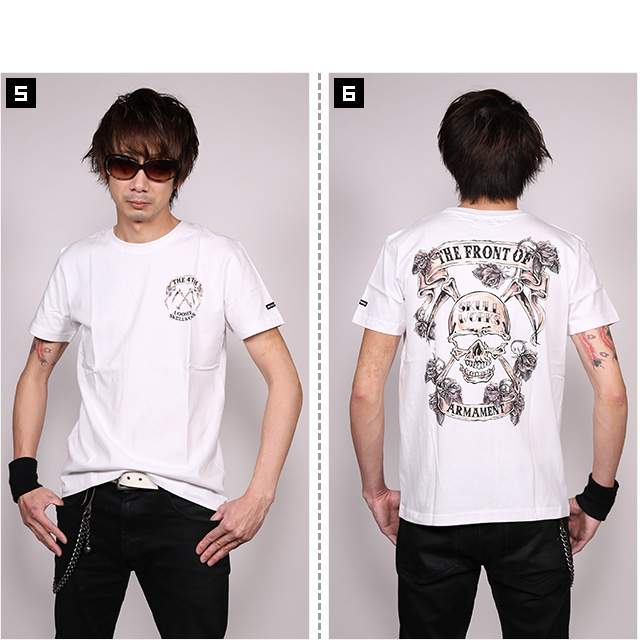 クローズ ワースト) CROWS×WORST 4th T.F.O.A×SKULL WORKS コラボT