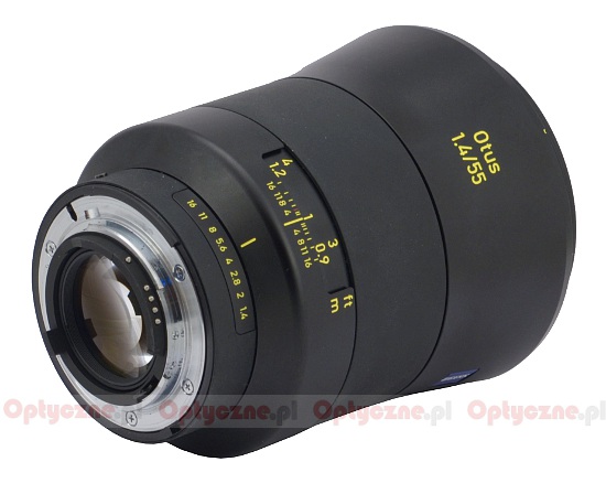 Carl Zeiss Otus 55 mm f/1.4 ZE/ZF.2 review - Build quality