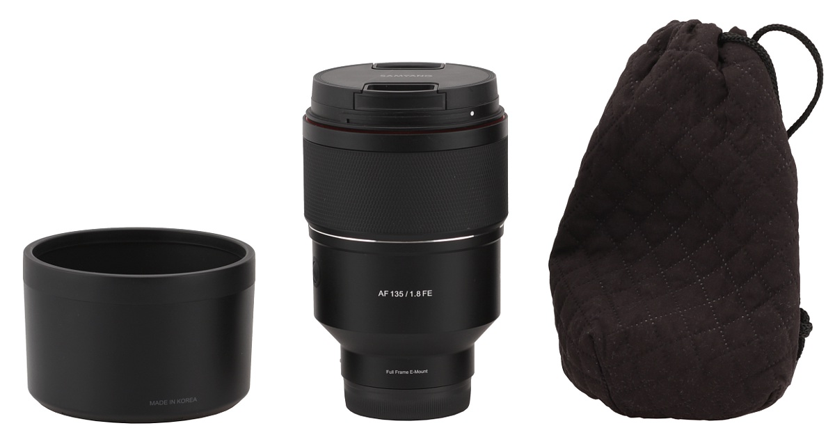 Samyang AF 135 mm f/1.8 FE review - Build quality - LensTip.com