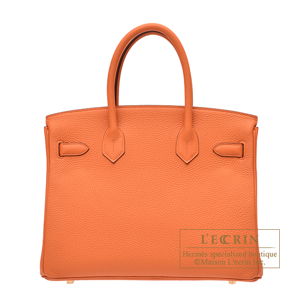 エルメス バーキン30 オレンジ トゴ ゴールド金具 | エルメス
